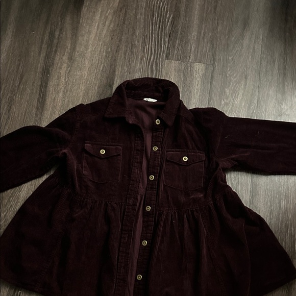 Cato Rich Plum Corduroy Shirt - Picture 1 of 4